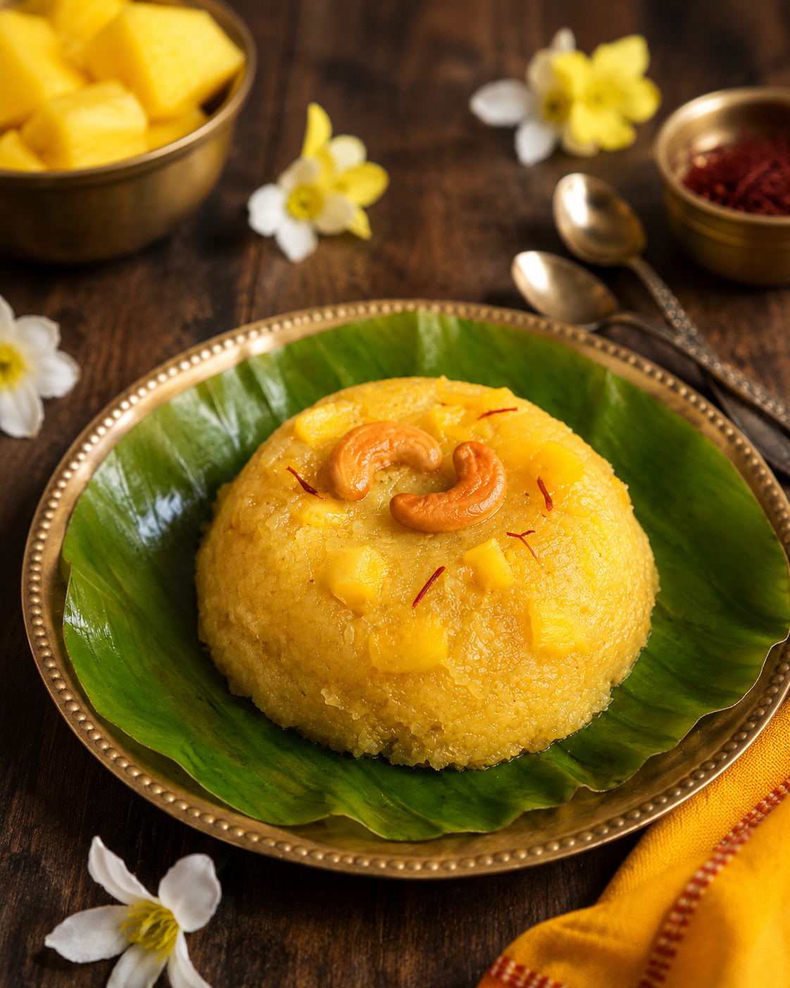 Pineapple Kesari Bath