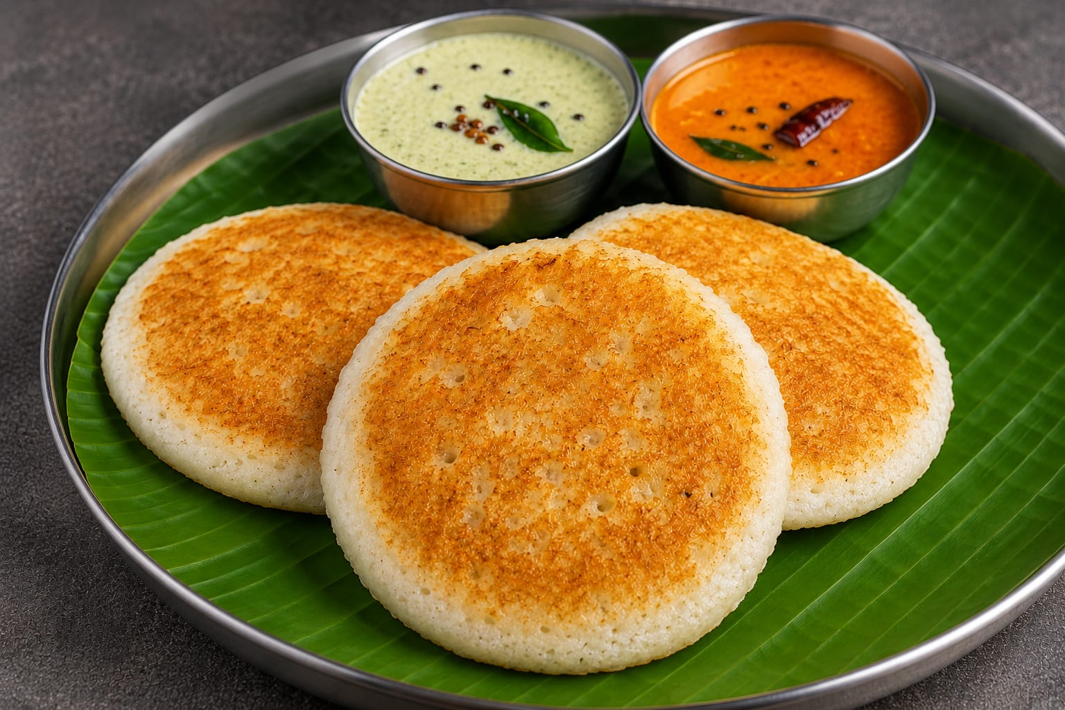 Ghee Podi Thatte Idly